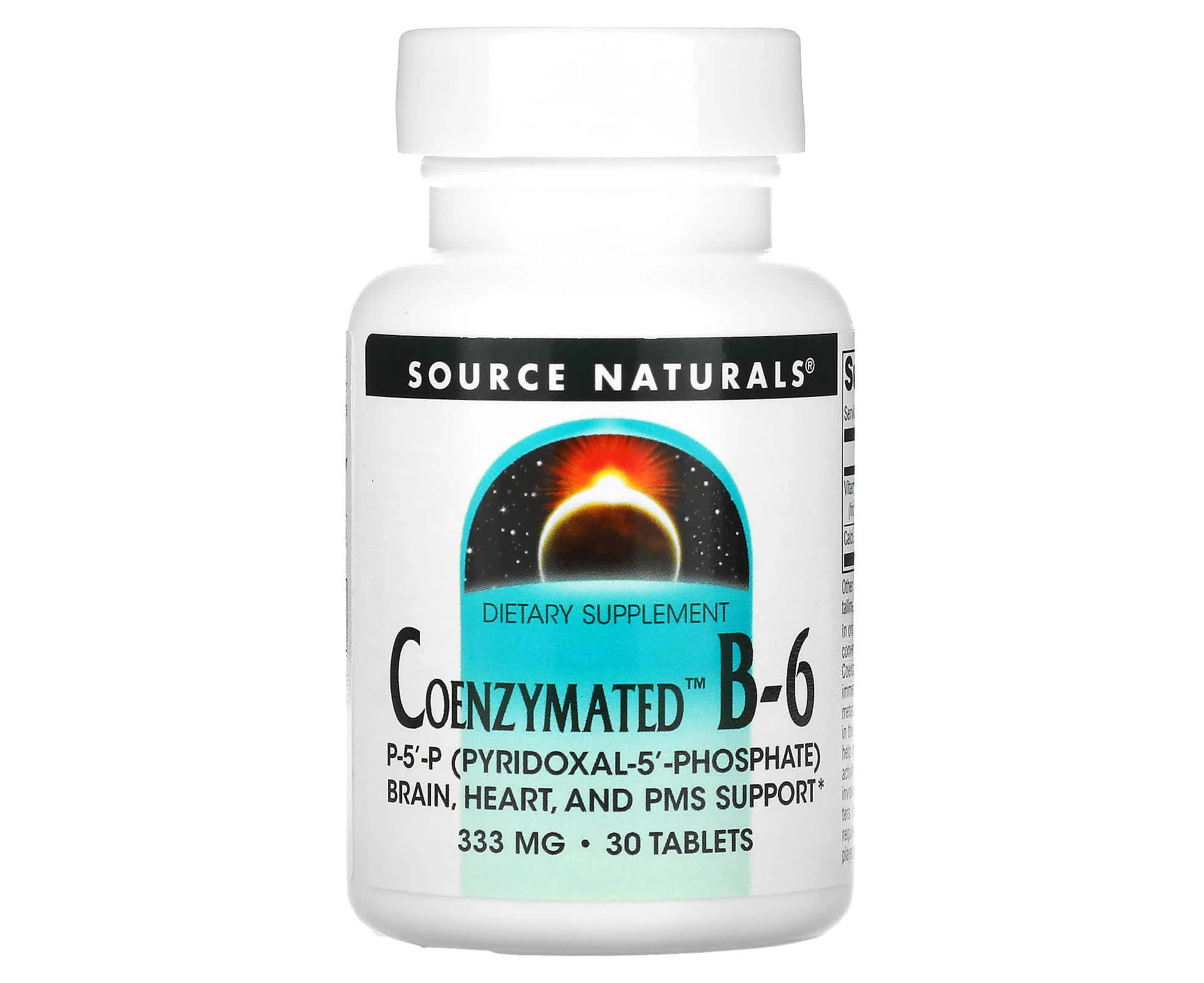 Source Naturals, Coenzymated B-6, 333 mg, 30 Tablets