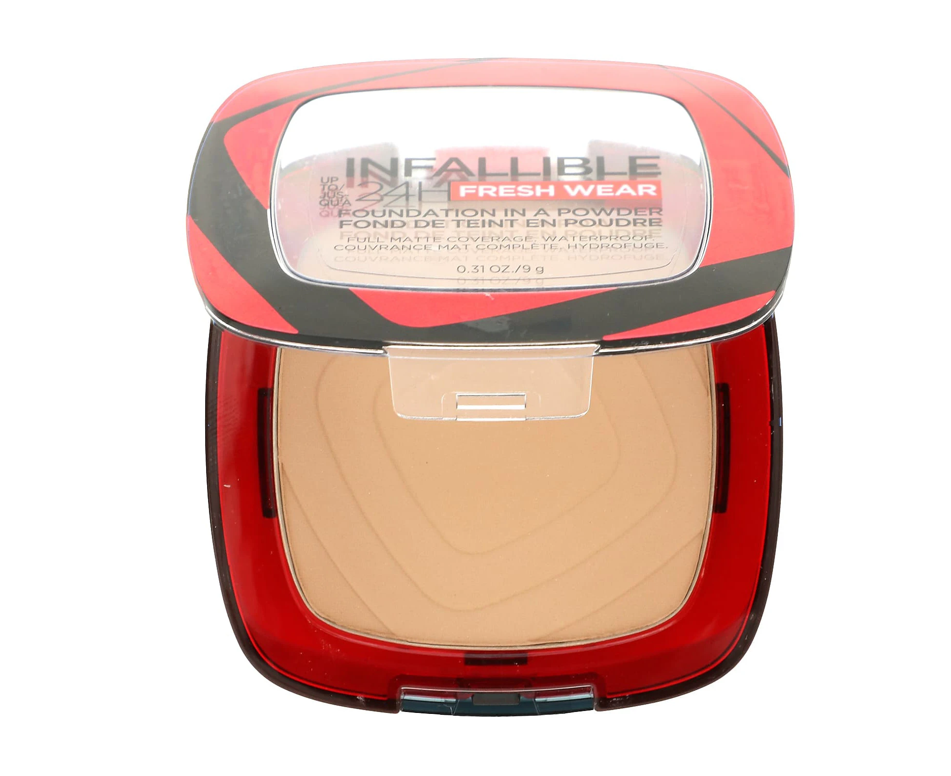 L'Or√©al, Infallible 24H Fresh Wear, Foundation In A Powder, 125 Ivory Buff,  0.31 oz (9 g)