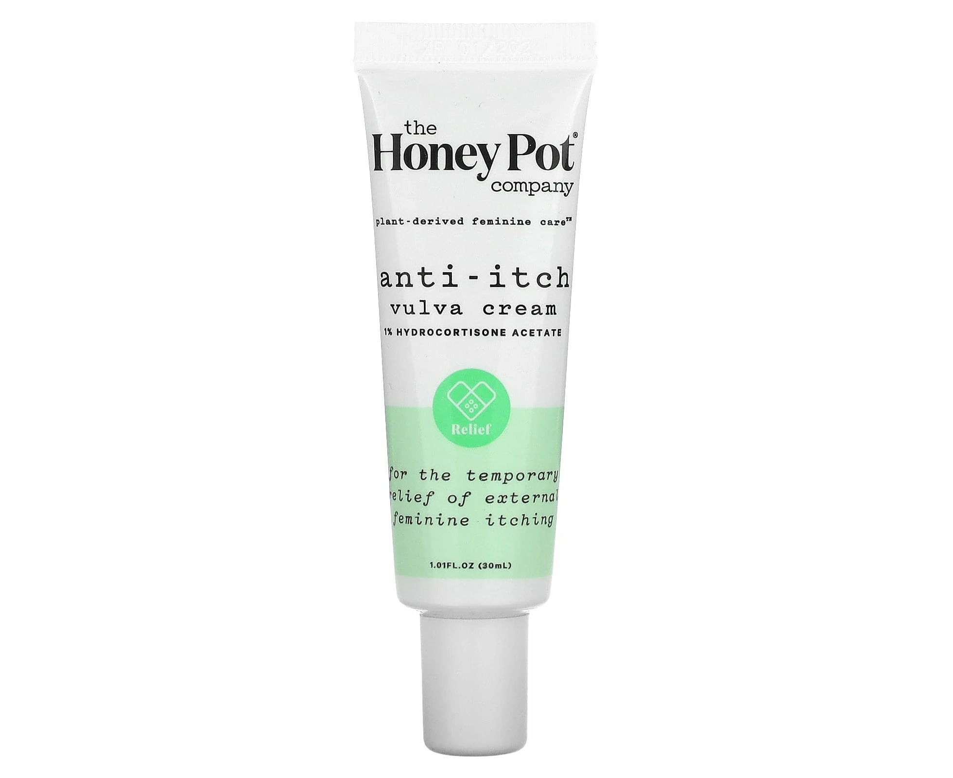 The Honey Pot Company, Anti-Itch Vulva Cream, 1.01 fl oz (30 ml)