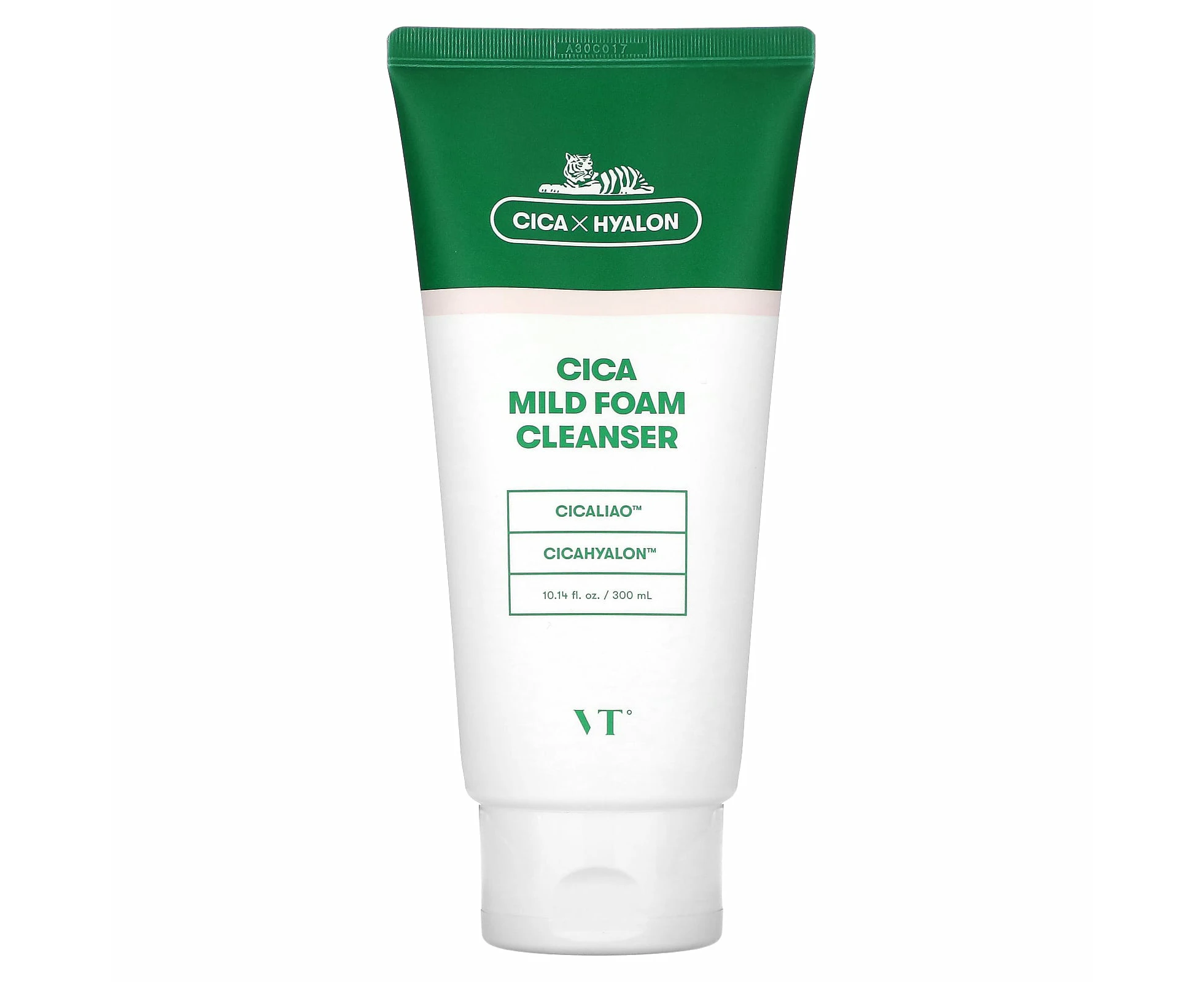 VT Cosmetics, Cica Mild Foam Cleanser, 10.14 fl oz (300 ml)