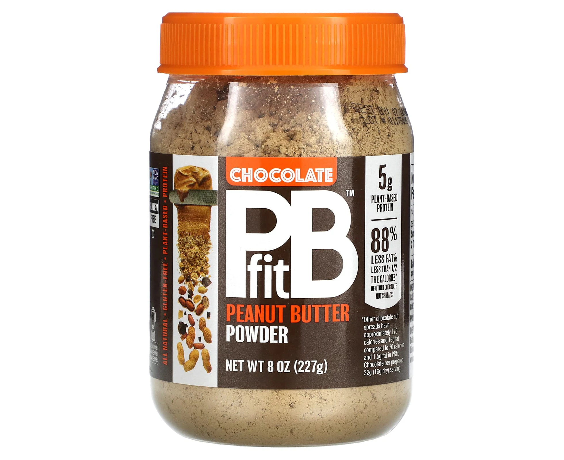 PBfit, Peanut Butter Powder, Chocolate, 8 oz (227 g)