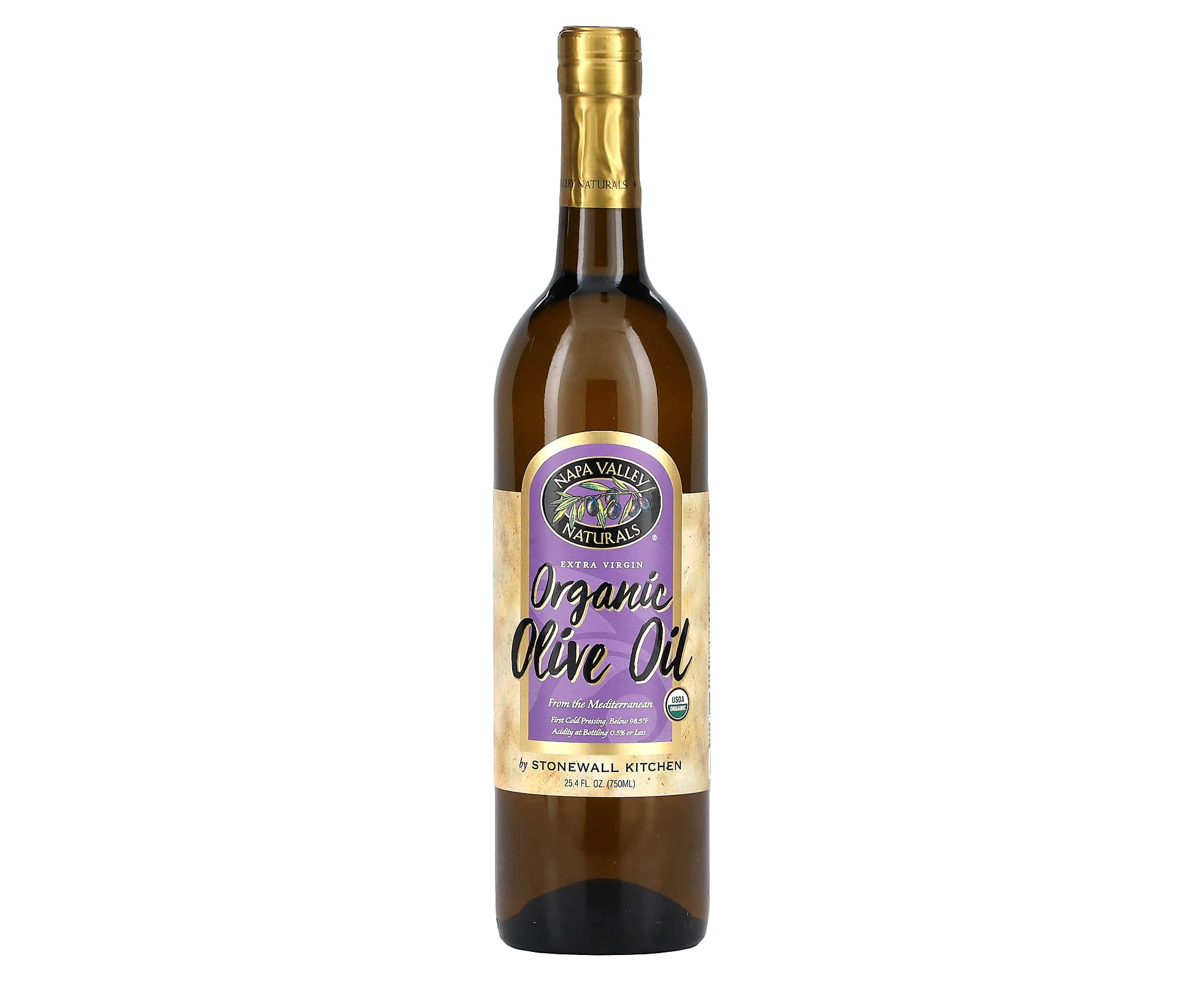 Napa Valley Naturals, Organic Extra Virgin Olive Oil, 25.4 fl oz (750 ml)