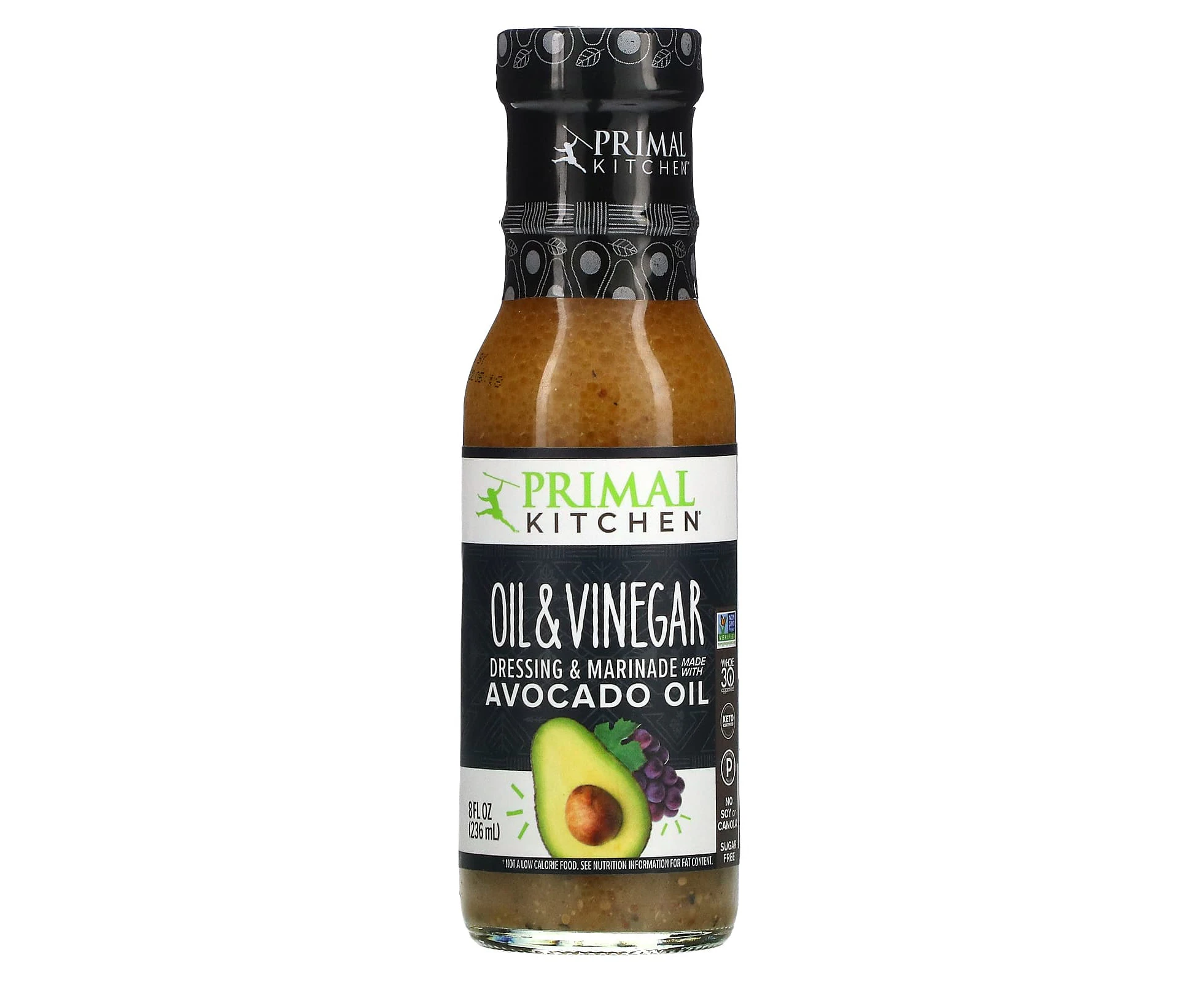 Primal Kitchen, Dressing & Marinade Made with Avocado Oil, Oil & Vinegar, 8 fl oz (236 ml)