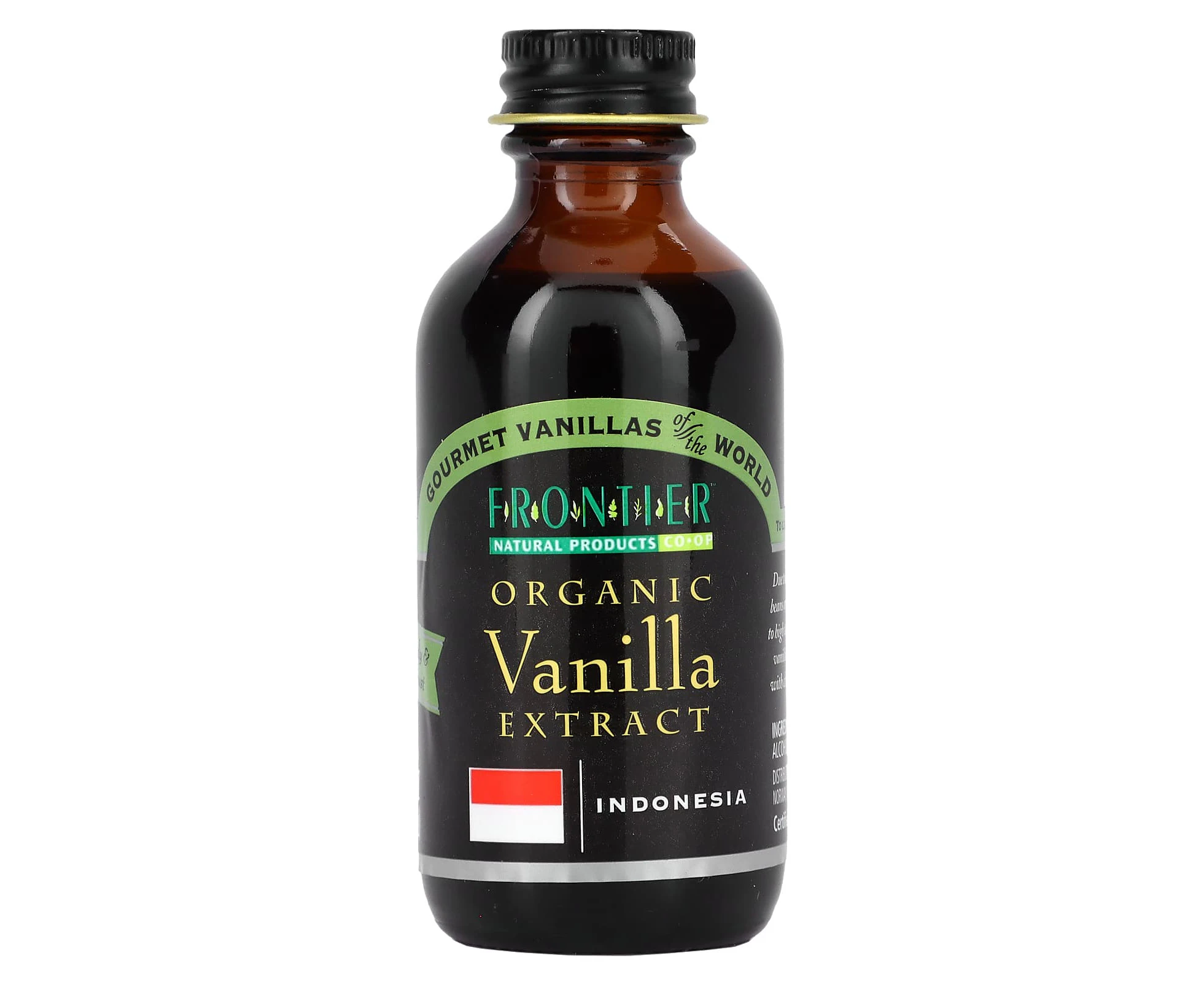 Frontier Co-op, Organic Vanilla Extract, 2 fl oz (59 ml)