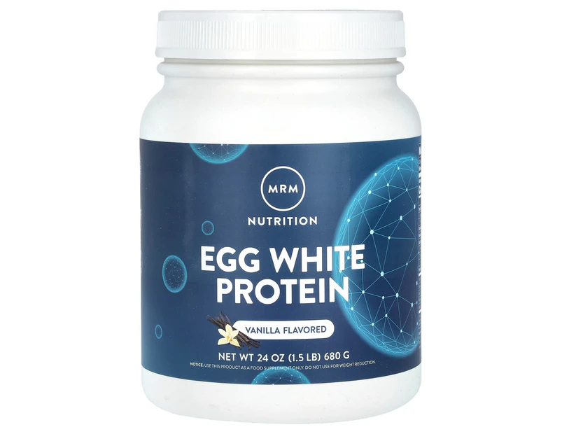 MRM Nutrition, Egg White Protein, Vanilla, 1.5 lbs (680 g)