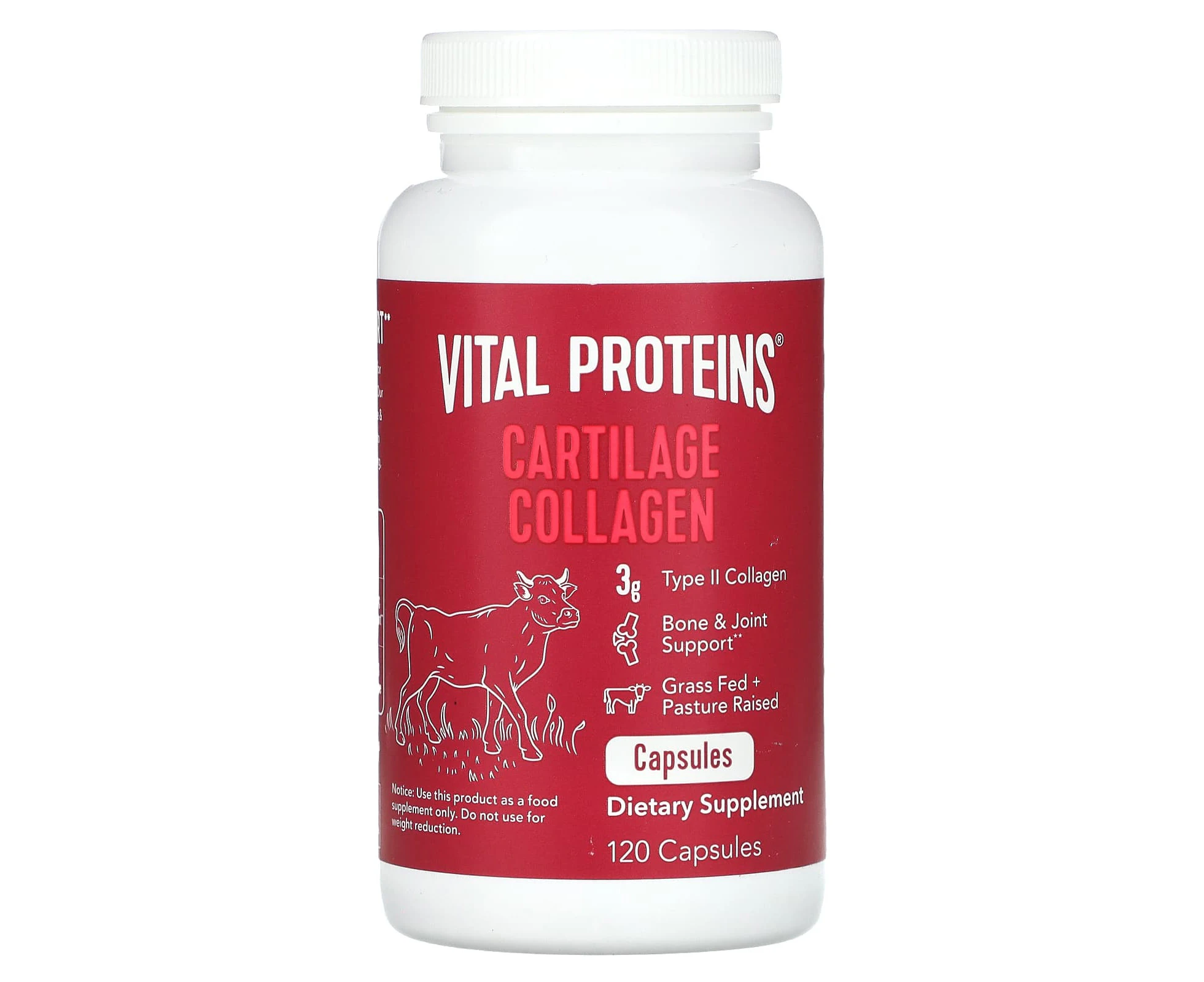 Vital Proteins, Cartilage Collagen, 120 Capsules