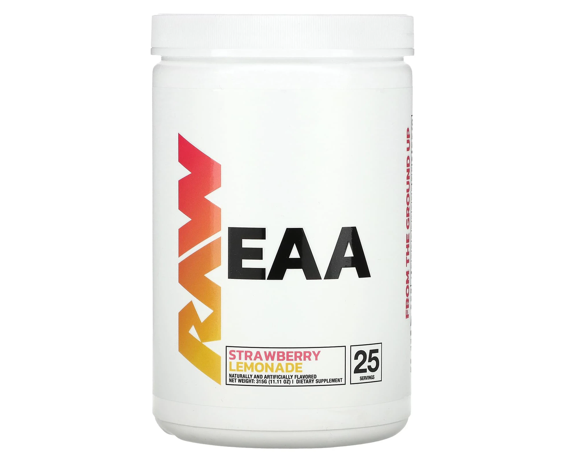 Raw Nutrition, EAA, Strawberry Lemonade, 11.11 oz (315 g)