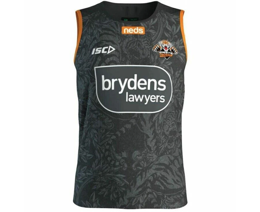 NRL 2020 Training Singlet - West Tigers - Mens - Rugby League