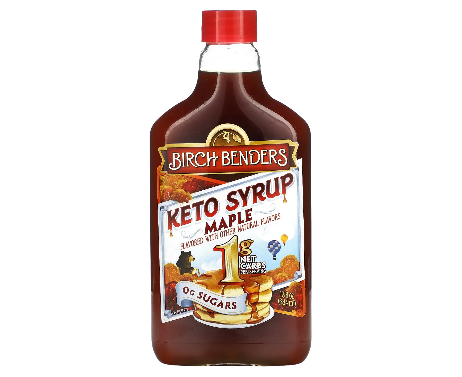 Birch Benders, Keto Syrup, Maple, 13 fl oz (384 ml)