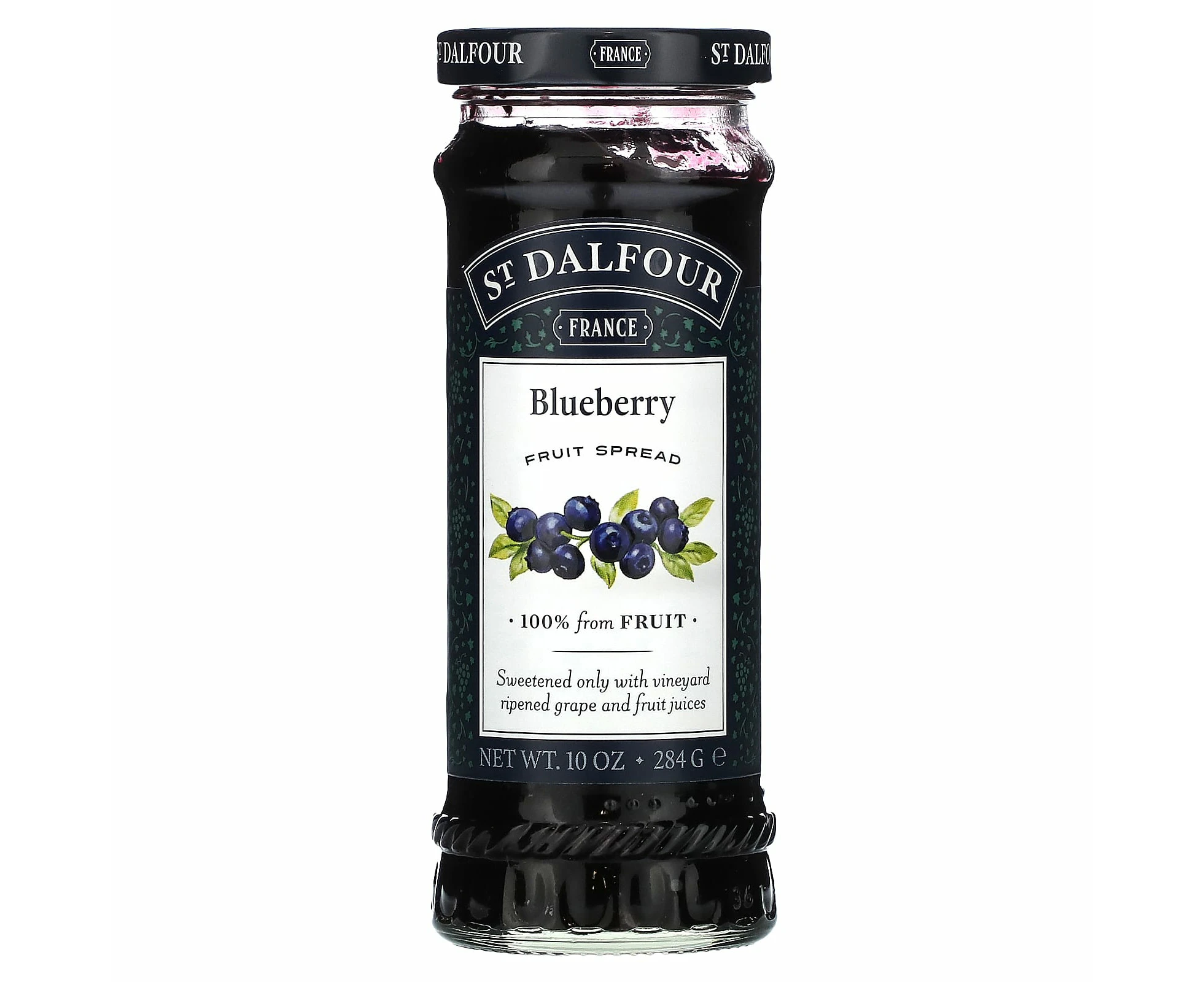 St. Dalfour, Blueberry Fruit Spread, 10 oz (284 g)