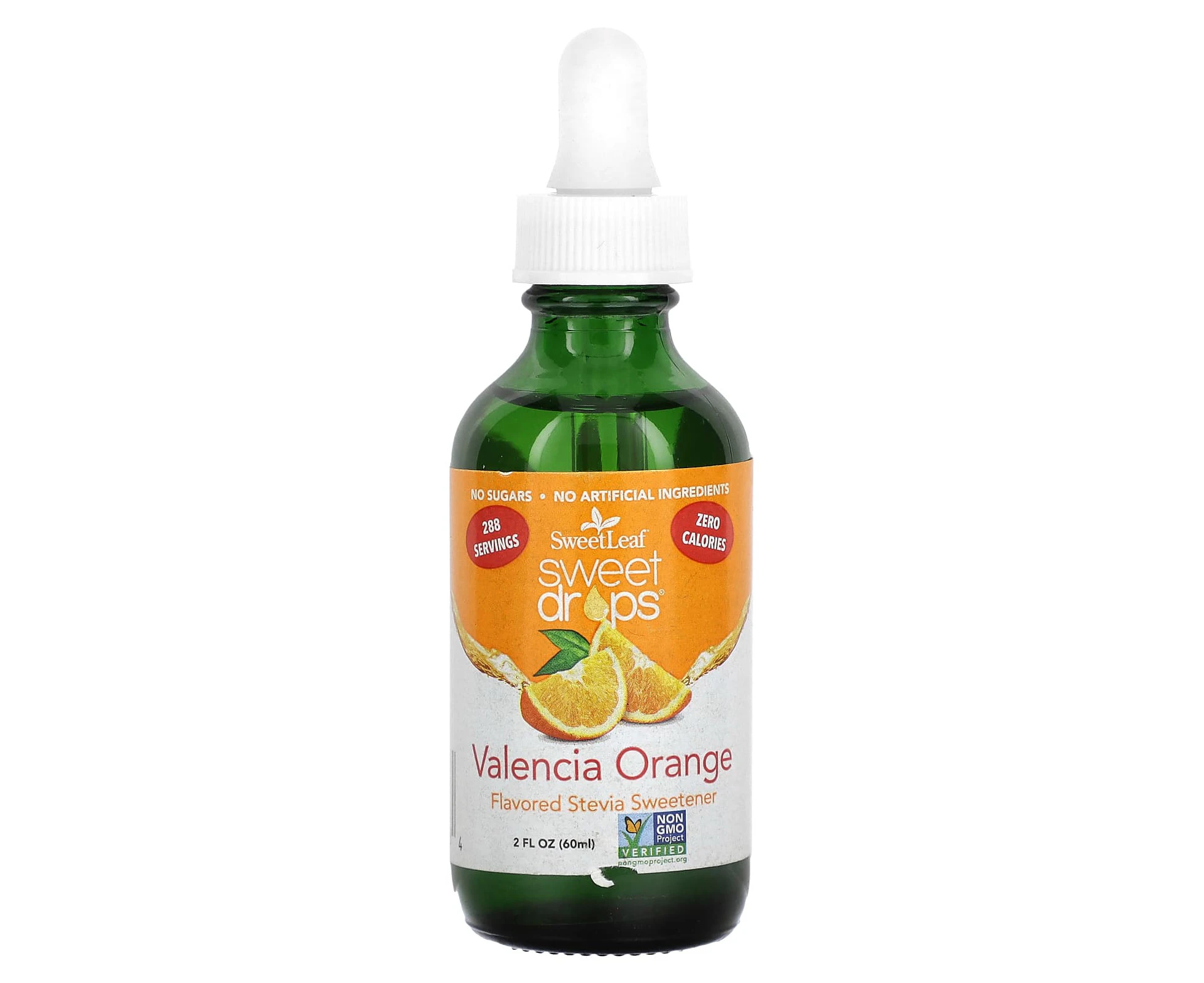 Wisdom Natural, SweetLeaf, Sweet Drops, Valencia Orange, 2 fl oz (60 ml)