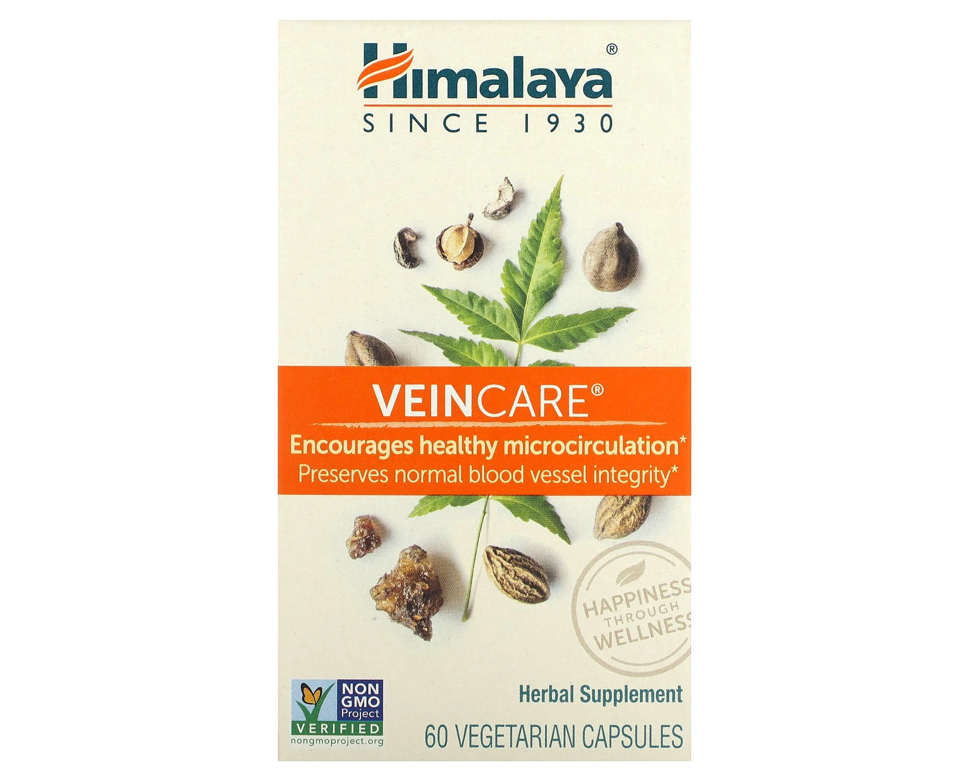 Himalaya, VeinCare, 60 Vegetarian Capsules