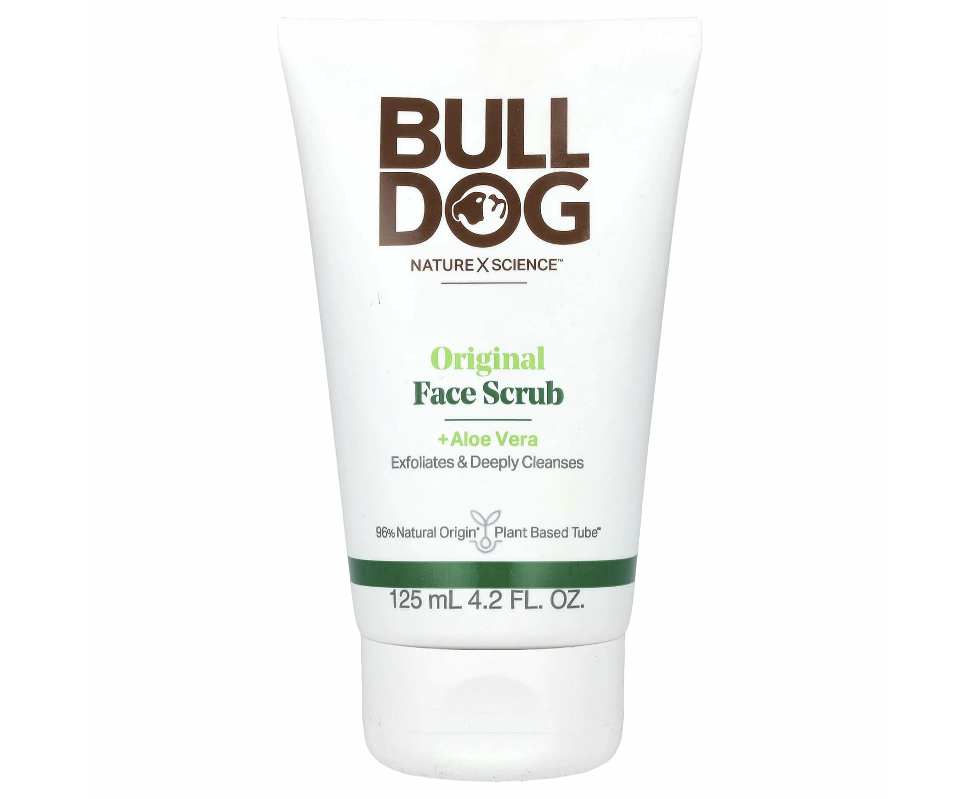 Bulldog Skincare For Men, Original Face Scrub, 4.2 fl oz (125 ml)