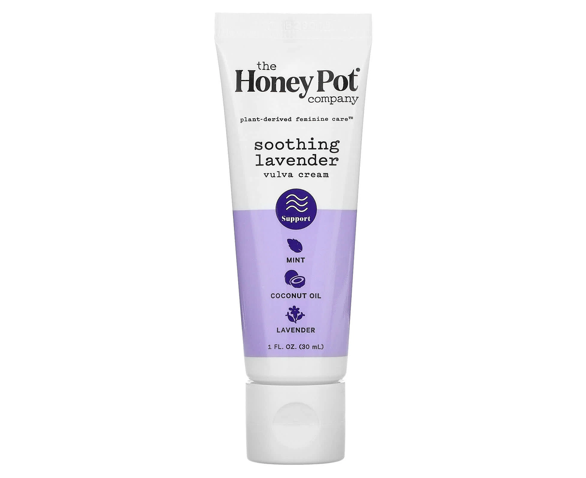 The Honey Pot Company, Vulva Cream, Soothing Lavender, 1 fl oz (30 ml)