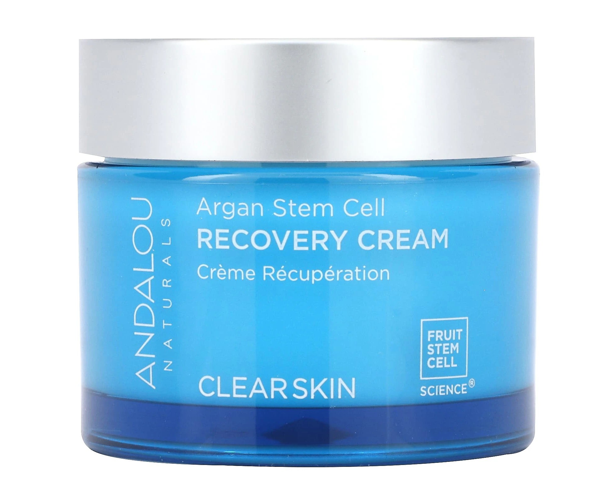 Andalou Naturals, Argan Stem Cell, Recovery Cream, Clear Skin, 1.7 oz (50 g)