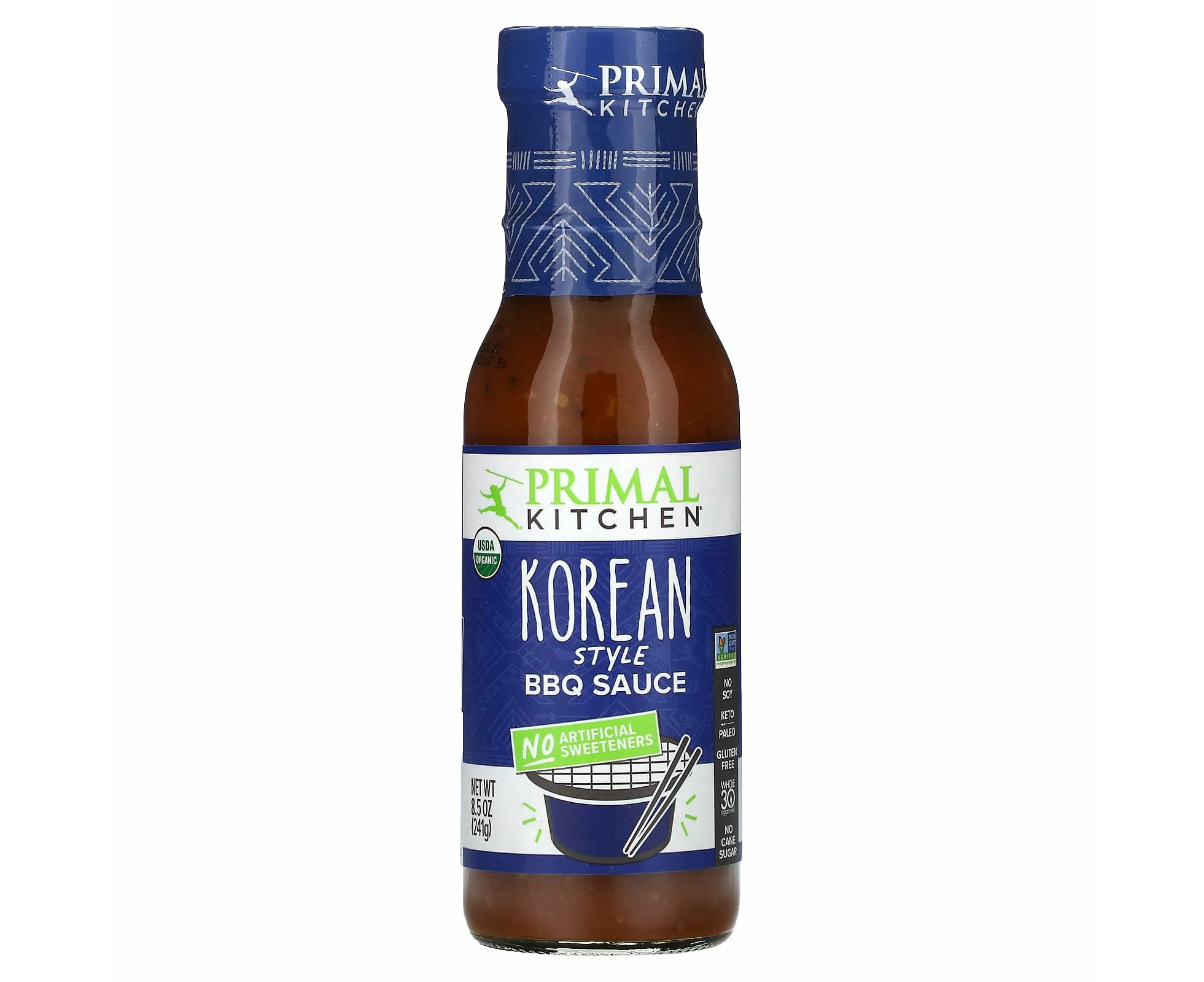 Primal Kitchen, Korean Style BBQ Sauce, 8.5 oz (241 g)