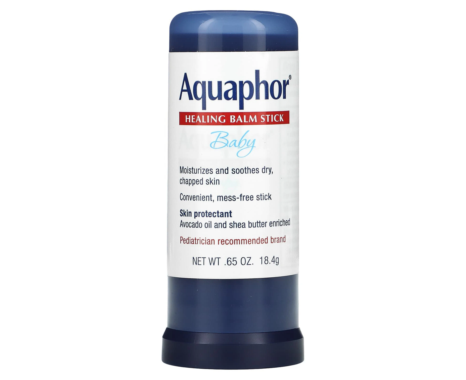 Aquaphor, Baby, Healing Balm Stick, Fragrance Free, 0.65 oz (18.4 g)