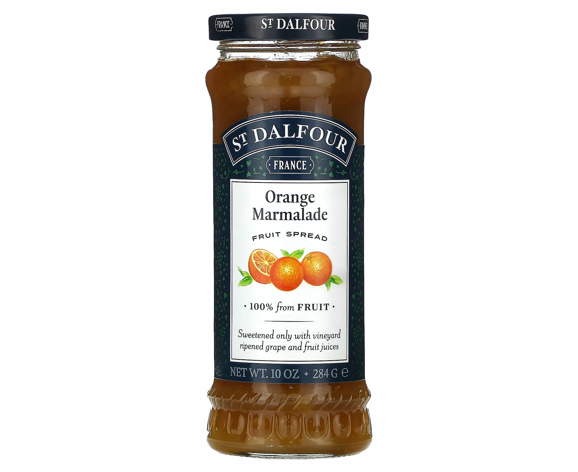 St. Dalfour, Orange Marmalade Fruit Spread, 10 oz (284 g)