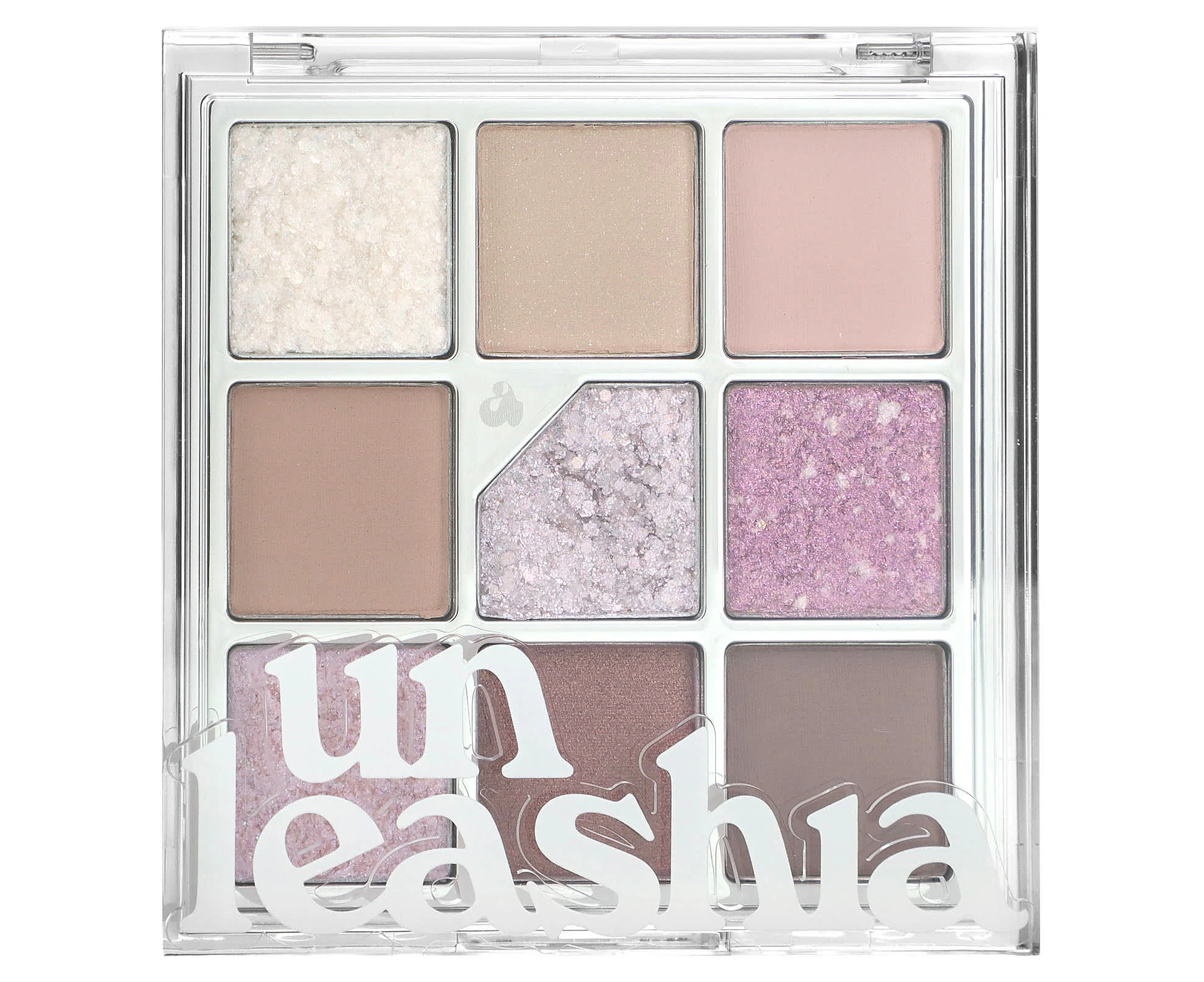 Unleashia, Glitterpedia Eyeshadow Palette, No. 4 All of Lavender Fog, 0.233 oz