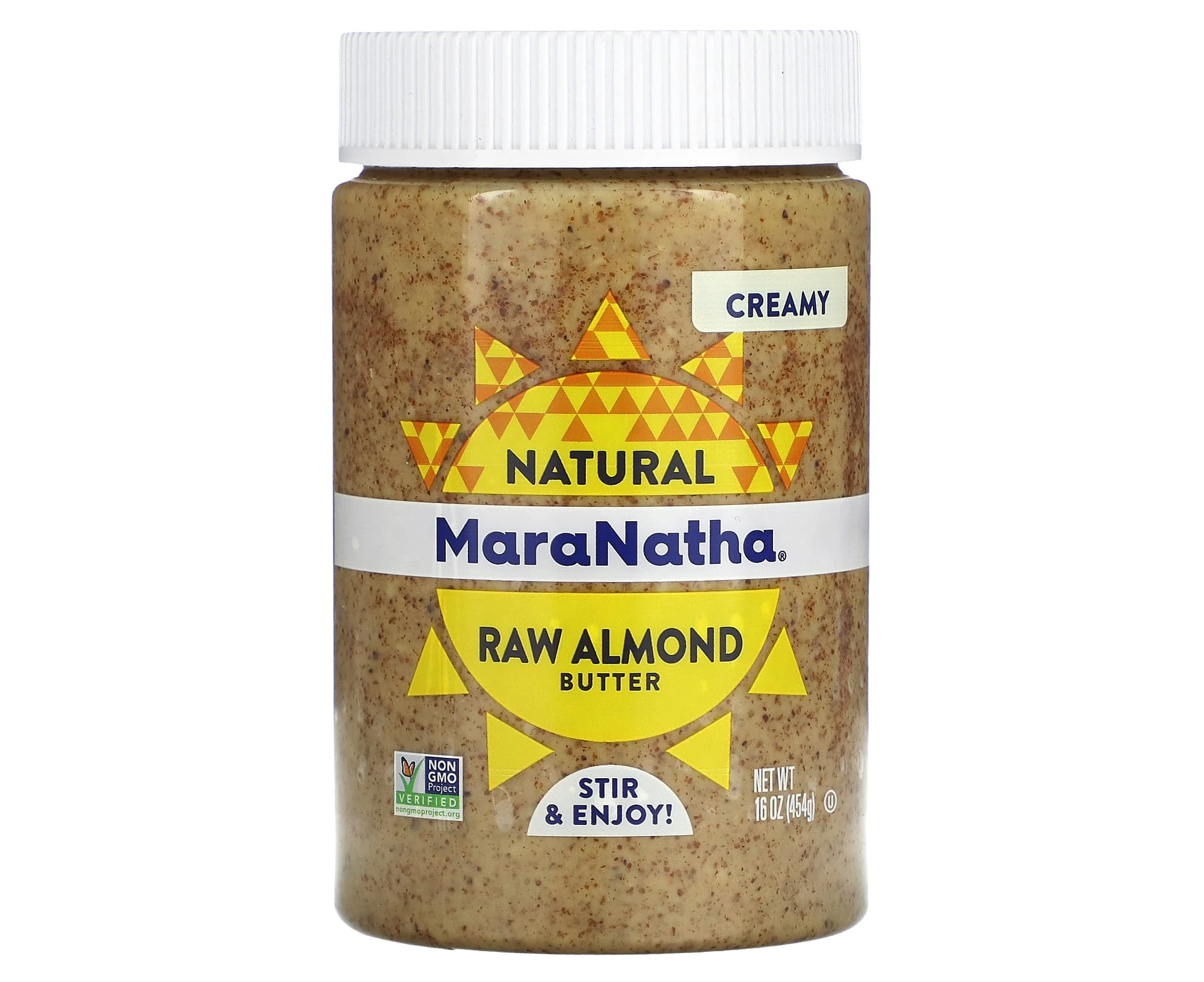 MaraNatha, Natural Raw Almond Butter, Creamy, 16 oz (454 g)