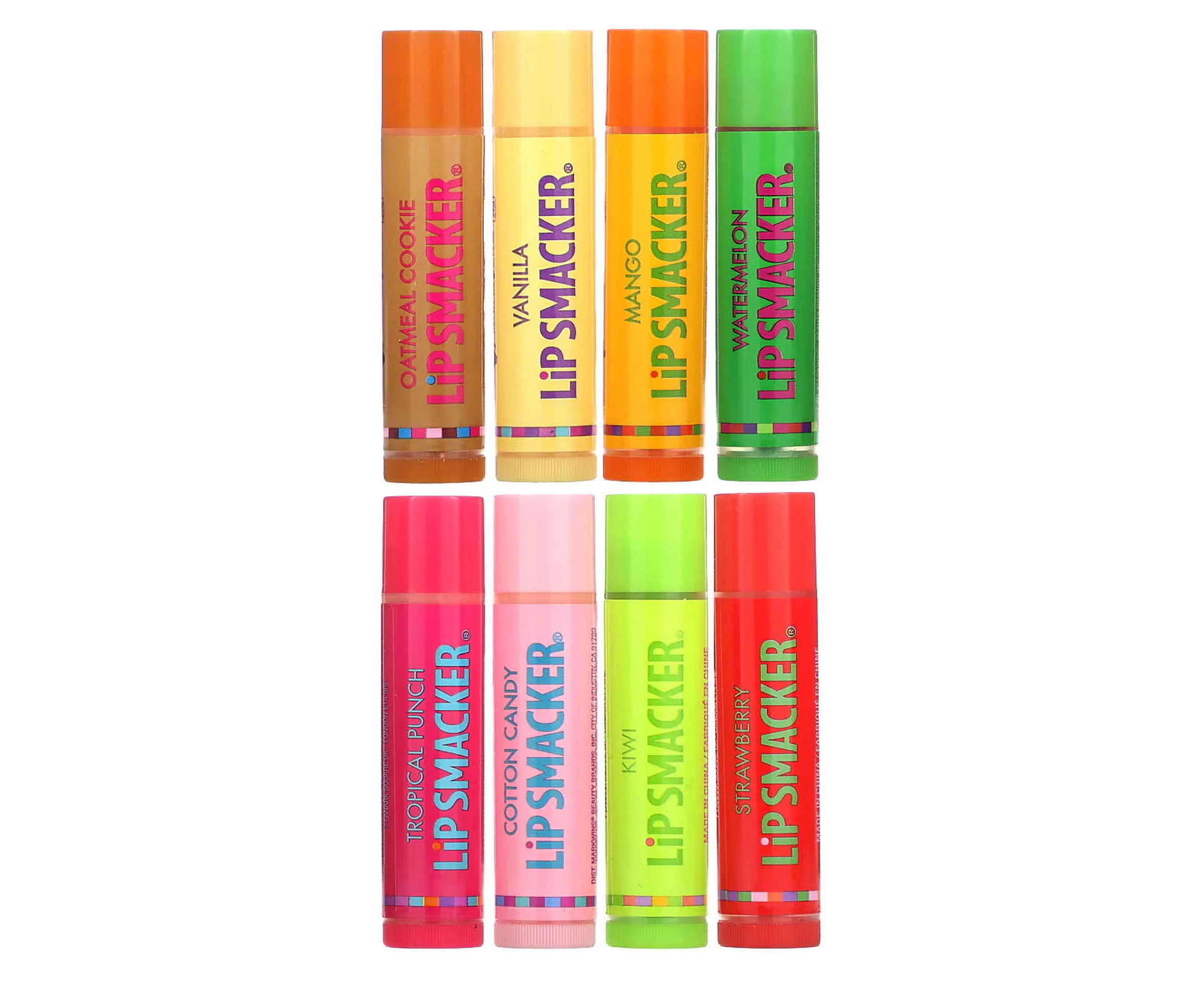 Lip Smacker, Party Pack, Lip Balm, Assorted, 8 Pack, 0.14 oz (4 g) Each