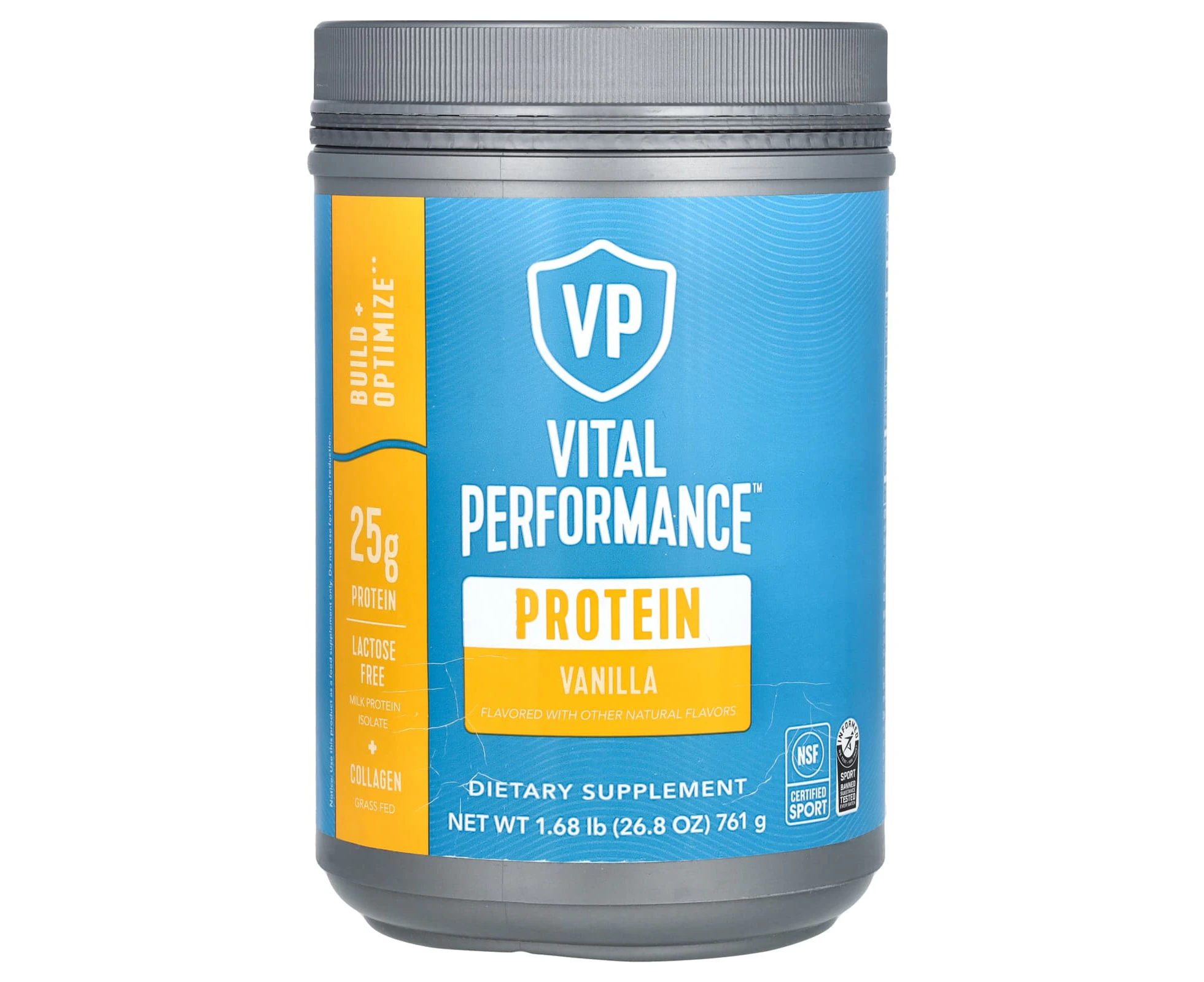 Vital Proteins, Vital Performance Protein, Vanilla, 1.68 lbs (761 g)