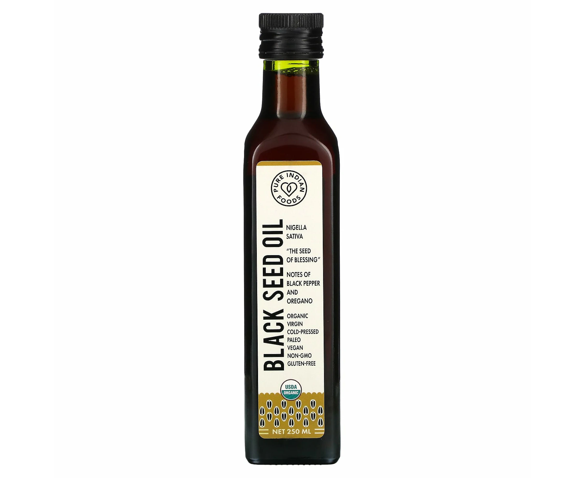 Pure Indian Foods, Black Seed Oil , 250 ml