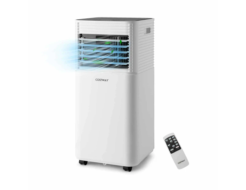 Cotway 9000BTU Air Conditioner Portable Air Cooler Dehumidifier w/Fan Mobile AC Units White