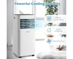 Cotway 9000BTU Air Conditioner Portable Air Cooler Dehumidifier w/Fan Mobile AC Units White