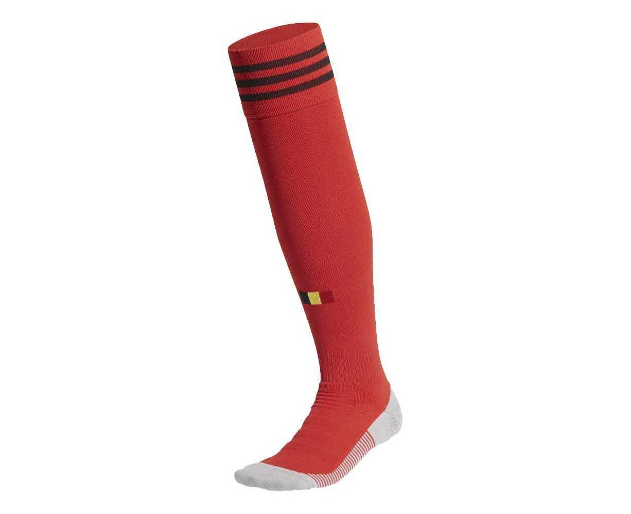 2020-2021 Belgium Home Adidas Football Socks (Red)