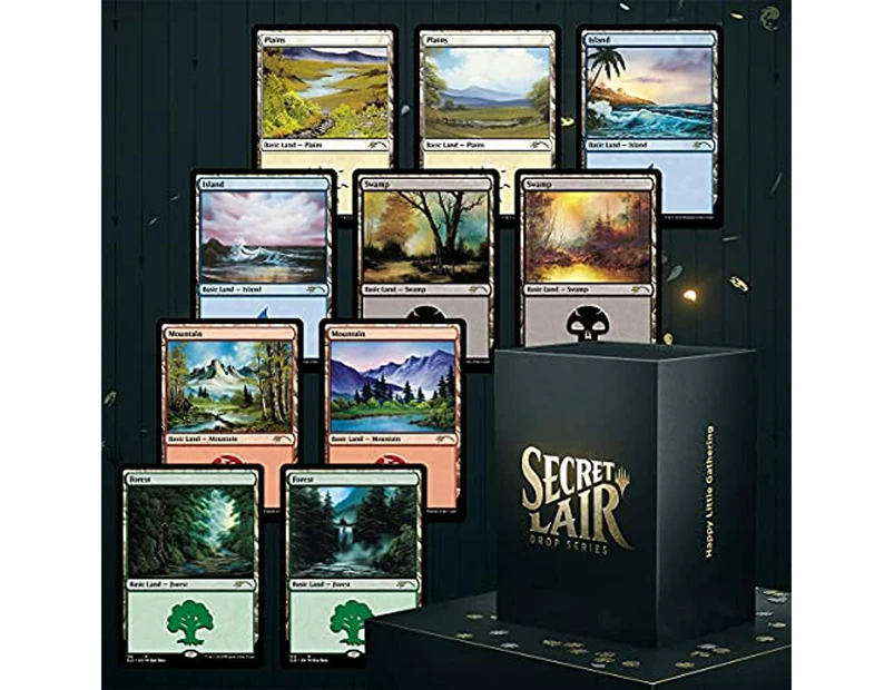 Magic: The Gathering Secret Lair Premium Foil: MTG Secretversary Superdrop Happy Little Gathering