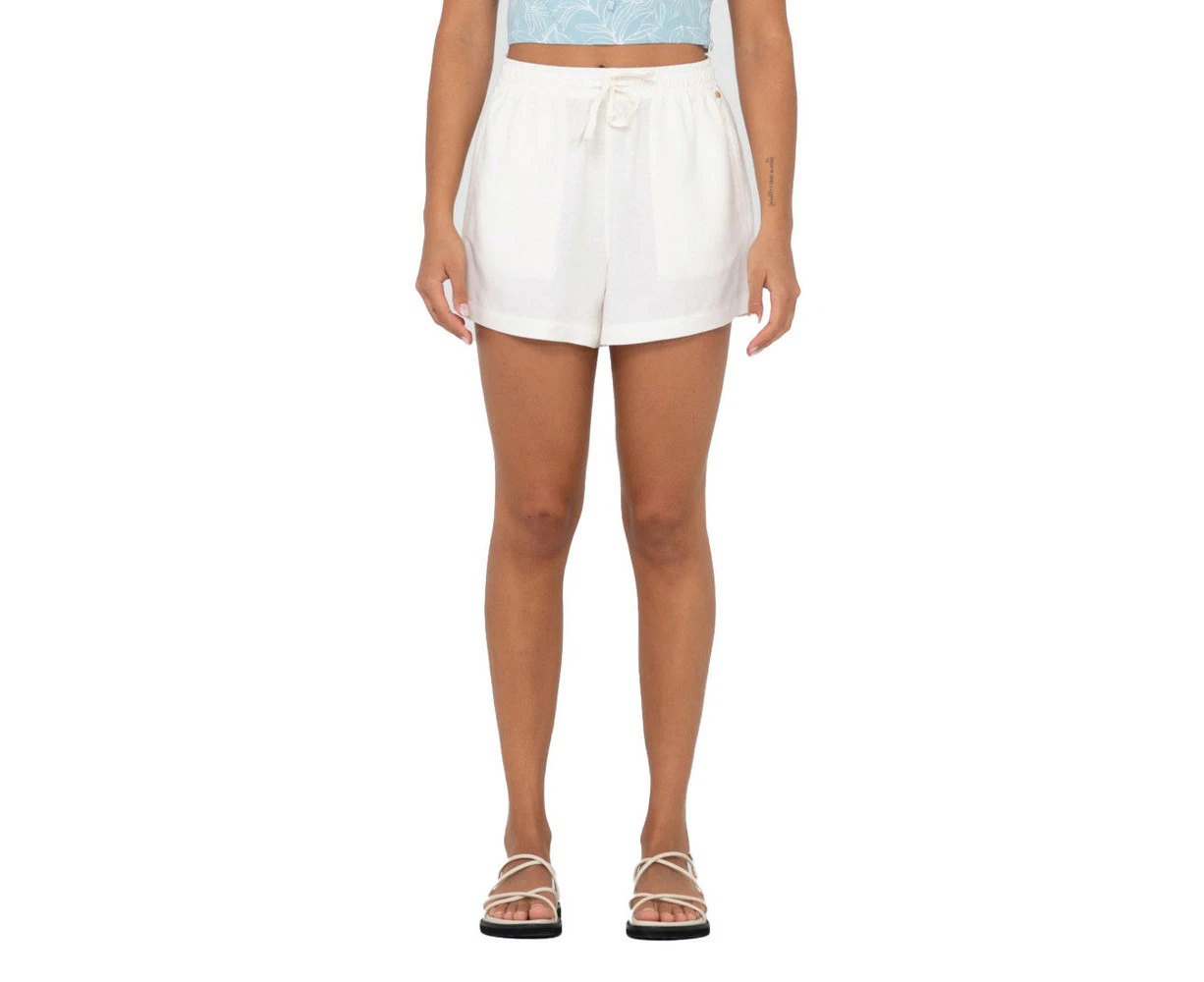 Rusty Alannah Lounge Short Womens in White