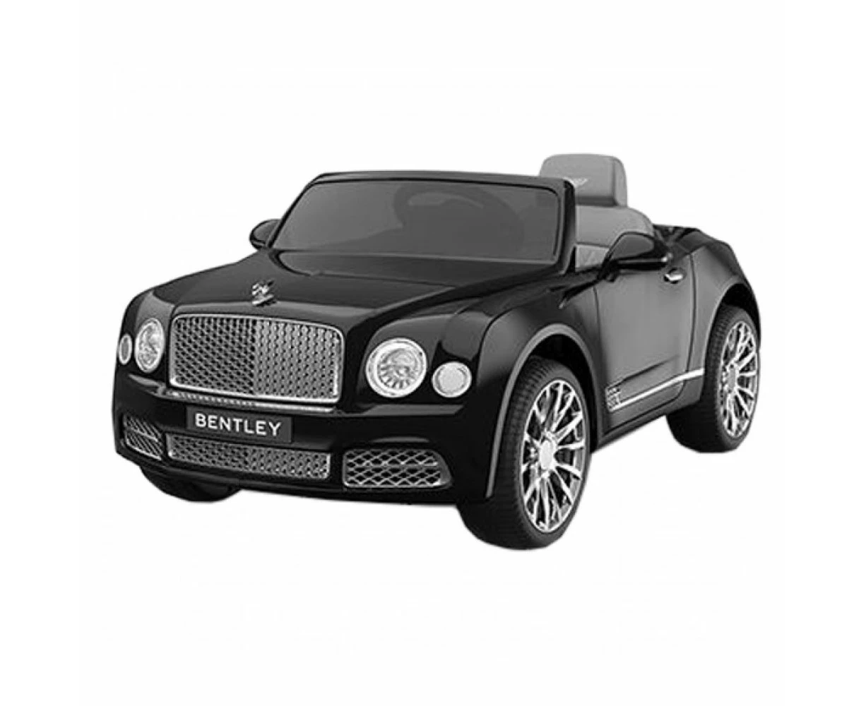 Black Bentley Mulsanne Kids 12V Electric Ride On