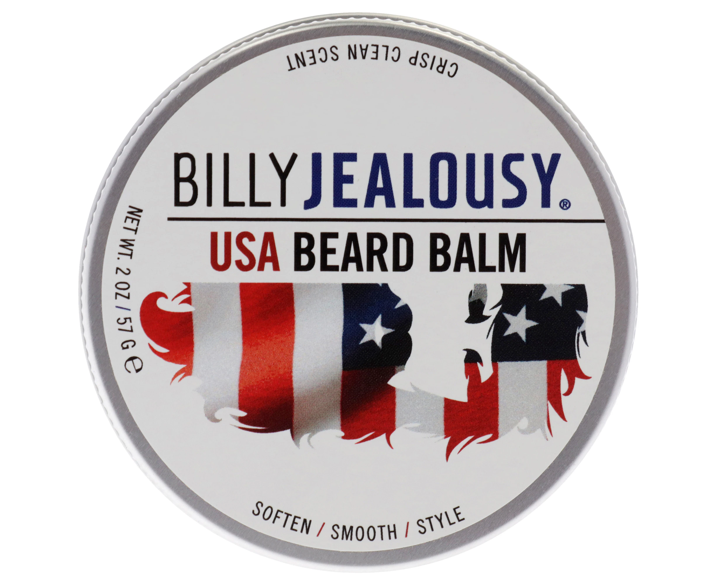 USA Beard Balm by Billy Jealousy for Men - 2 oz Balm