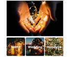 10M 100LED Solar Fairy String Lights Outdoor Garden Christmas Party Decor Gift