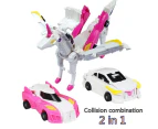 Pegasus Unicorn Transforming Toy Winged Pegasus Two Car Collision Deformation Model Children Toys Birthday Gift