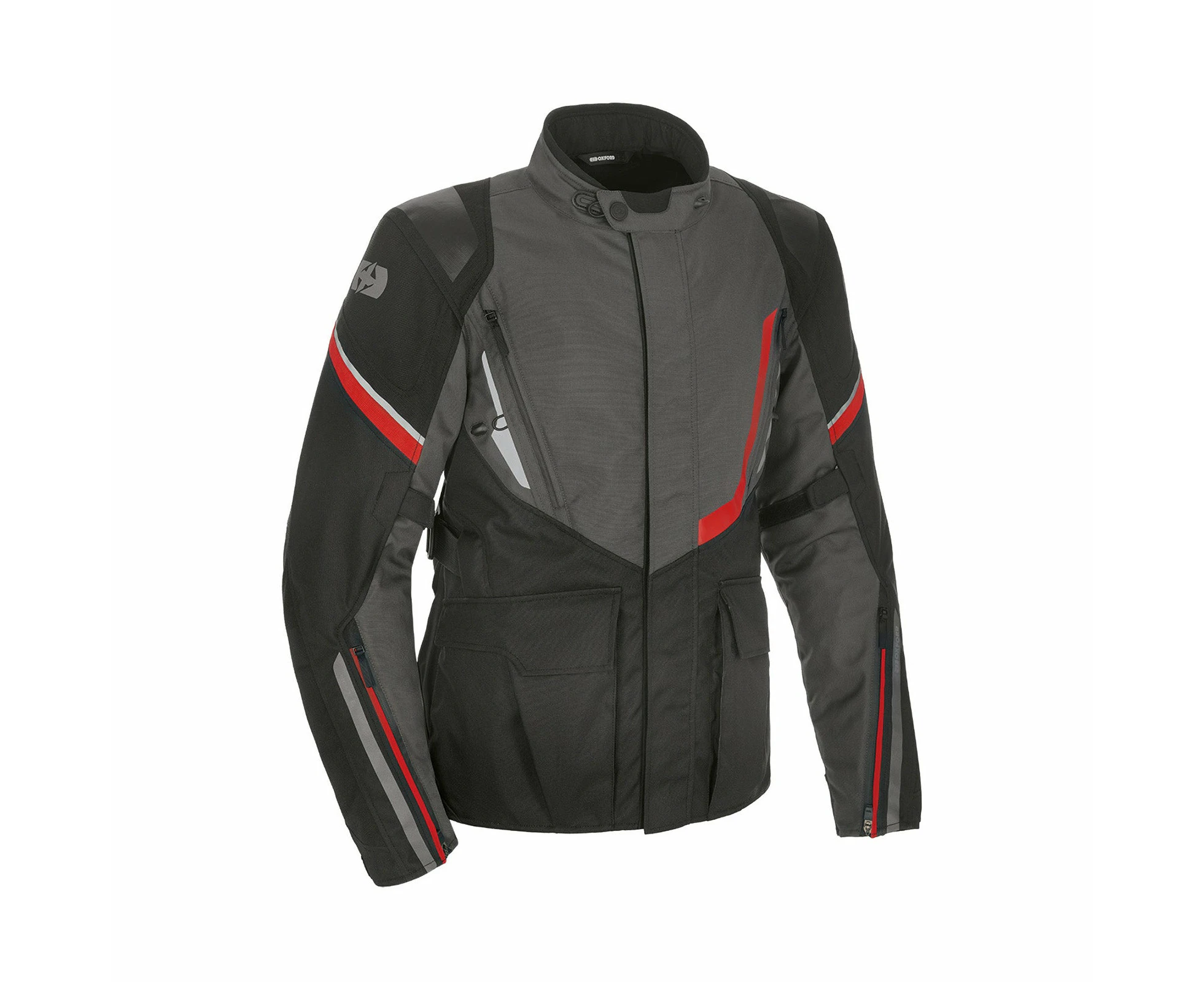 Oxford Montreal 4.0 Dry2Dry Jacket - Black / Grey / Red