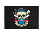 Barber Mat Barbershop Skull