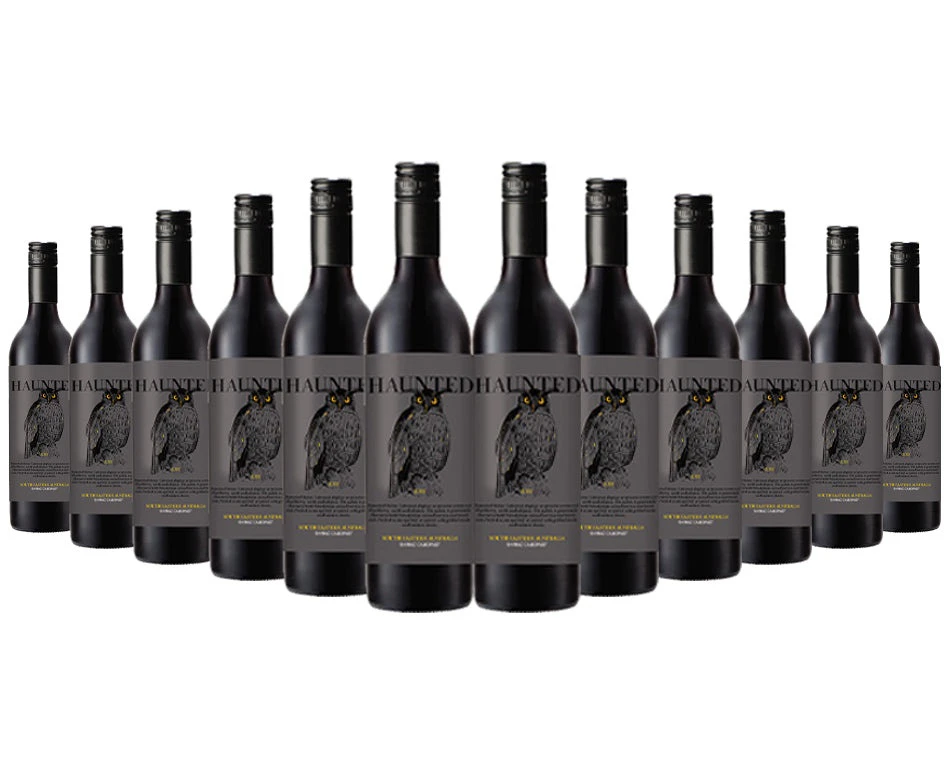 Haunted Shiraz Cabernet 2023 Red Wine - 12 Bottles