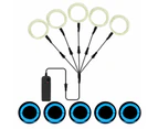 EL Wire Neon Lights 1m 3 Lighting Modes Electroluminescent Wire EL Wire Kit Rope Light for Party