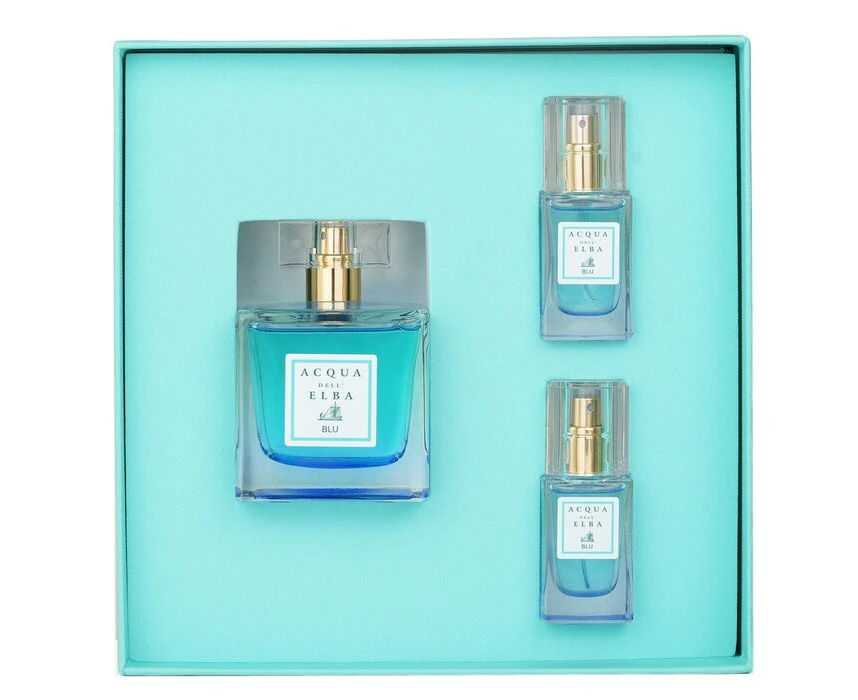 Acqua Dell'Elba EDP Blu Donna Fragrance For Women Coffret: 3pcs