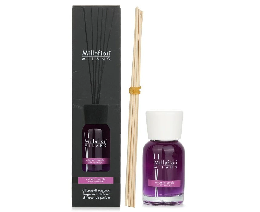 Millefiori Natural Fragrance Diffuser  Volcanic Purple 100ml/3.38oz