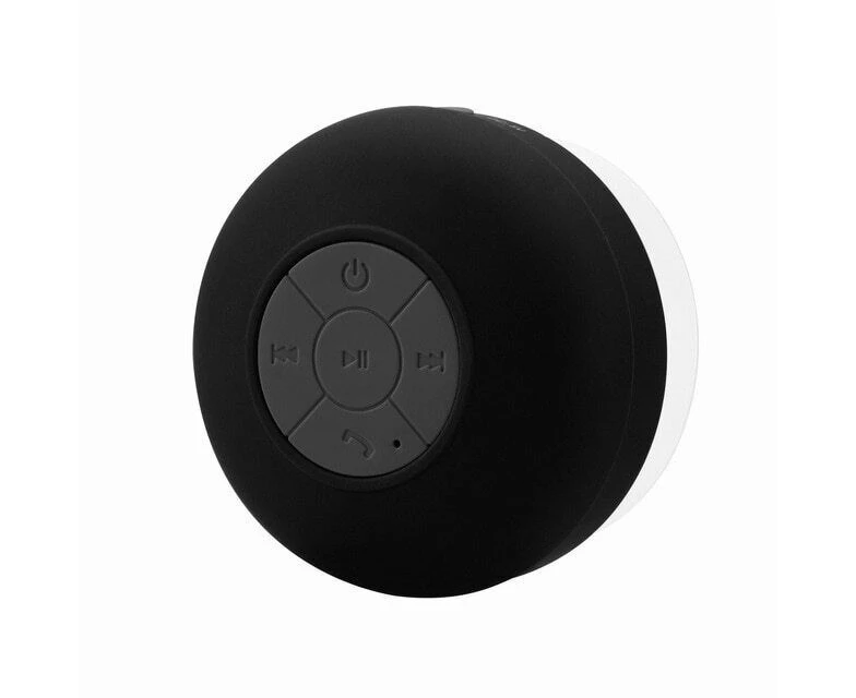 Mini Portable Bluetooth Speaker Wireless Waterproof Shower Bathroom Loudspeaker Black