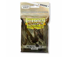 10 Packs Dragon Shield Perfect Fit Smoke Inner Sleeves Standard Size 100 ct