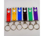 Keychain Flashlight Mini Flashlight Pocket Keychain Light Emegency Light Camping Light black