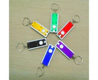 Keychain Flashlight Mini Flashlight Pocket Keychain Light Emegency Light Camping Light black