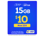 Catch Connect 28 Day Mobile Plan - 15GB