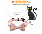 Dog Collars with Bowtie,Durable Adjustable and Comfortable Collars for Small Dogs Puppies and Cats