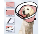 Soft Dog Cone for Post Surgery,Adjustable Lightweight E Collars for Large,Medium,Small Dogs,Prevents Licking,Elizabethan Collars for Pets