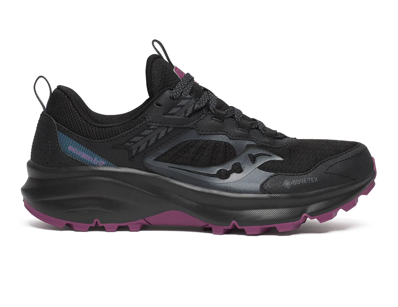 Saucony Women's Excursion TR17 GORE-TEX Trail Running Shoes - Black/Plum